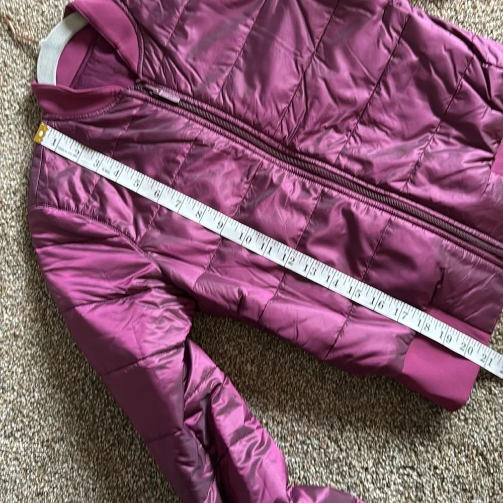 Lululemon Non-Stop Quilted Reversible Weatherproof Bomber Jacket Marvel Size 2 - Picture 8 of 11